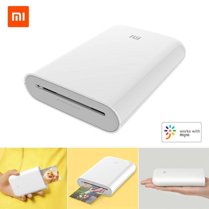 xiaomiปริ้นเตอร์รูปขนาดพกพาzink-ปริ้นเตอร์ar-400dpiพร้อมการแชร์แบบdiyปริ้นเตอร์รูปขนาดเล็ก