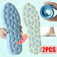 หน่วยความจำโฟม4D Insoles กีฬาสำหรับรองเท้าผู้หญิงผู้ชายระงับกลิ่นกายระบายอากาศเบาะวิ่ง Insoles สำหรับเท้ากระดูกนวดพื้นรองเท้า