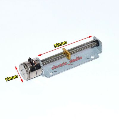 Micro 10mm 2-phase 4-wire Stepper Motor Precision Linear Screw Slider Nut Stroke 38mm Linear Actuator DIY XYZ 3D Printer