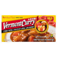 เฮ้าส์ เครื่องแกงกะหรี่ แบบก้อน เผ็ดน้อย 230 กรัม - Japanese Vermont Curry Mild 12 Servings 230g