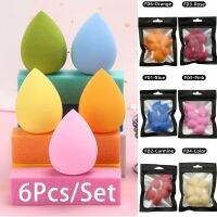 6pcs Mini Makeup Sponge Powder Puff Beauty Sponge For Makeup Concealer Liquid Foundation Face Cosmetic Puff Make Up Sponge