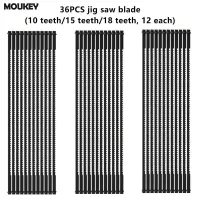 ใบเลื่อยสเตนเลส10/15/18 TPU,เหล็กกล้าคาร์บอนขนาด5นิ้ว36ชิ้นใบเลื่อยการตัดพลาสติกไม้ใบมีด10/15/18ฟันเลื่อย