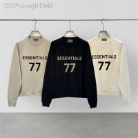 สไตล์ตามท้องถนน Moda Masculina Essentials 77ดวงจันทร์ Moletom Com Capuz Reunindo Logipo ฮิปฮอป Oversized Streetwear Unisex