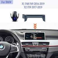 ที่วางโทรศัพท์ในรถสำหรับ BMW X1 F48 F49 2016 - 2019 X2 F39 2017-2019หน้าจอคงที่ฐานยึดอุปกรณ์นำทางฐานชาร์จไร้สาย