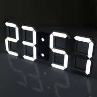 【YF】☸۩  Large Digital Wall Display Clocks Night USB Alarm Table