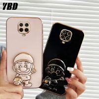 เคสโทรศัพท์ซูเปอร์มาริโอ้การ์ตูนพับเป็นขาตั้ง  YBD ใช้ได้กับ Xiaomi Redmi Note 9S Note 9 Pro Max POCO M2 Pro POCO F2 Pro Redmi K30 Pro โปรเคสโทรศัพท์หลัง TPU นิ่ม