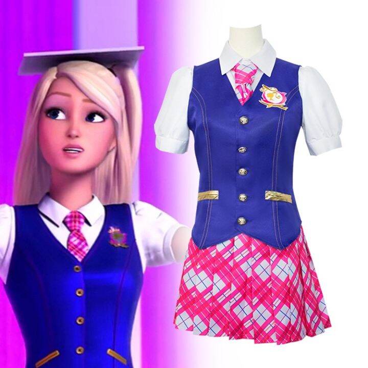 barbie school dress