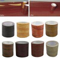 ☒ஐ Floor Furniture Renovation Skirting Line Sticker Realistic Wood Grain Repair Adhensive Duct Tape Home Decoration