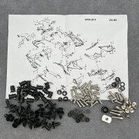 Fit สำหรับ Kawasaki Ninja ZX6R 09 10 11 ZX-6R 2009 2010 2011รถจักรยานยนต์ Fairing Bolt สกรู Fastener Speed Nuts Kit