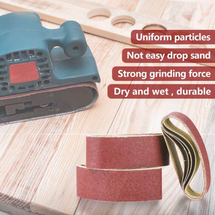 cw-cmcp-60x400mm-sanding-belts-grit-0-sander-attachment-grinder-polisher-power-เครื่องมืออุปกรณ์เสริม5pcs