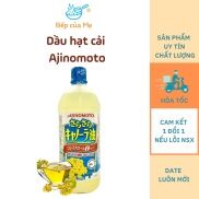 Dầu hạt cải Ajinomoto của Nhật, dầu hoa cải hữu cơ, Shop Bếp Của Mẹ.