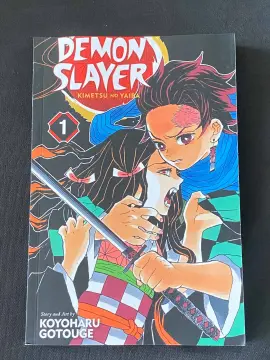 5 Books Demon Slayer Manga Kimetsu no Vol 1-5 Yaiba Japan Youth