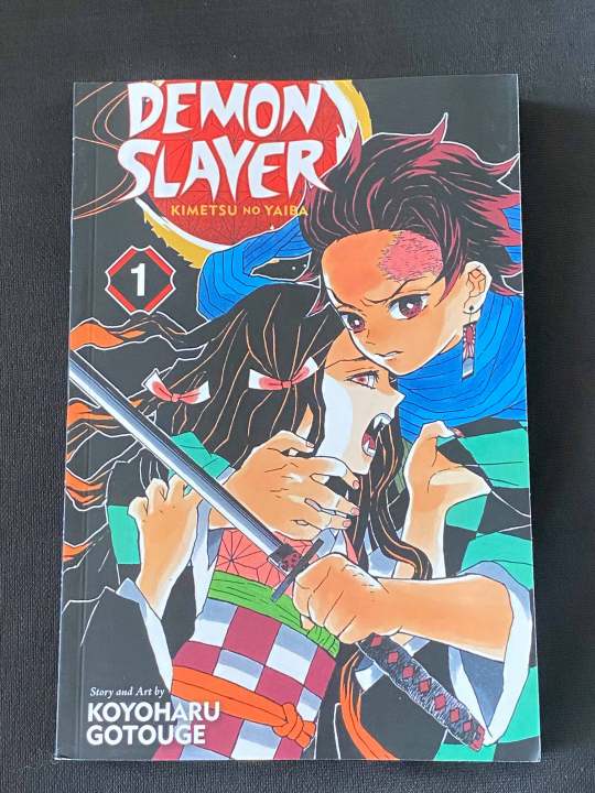 Demon Slayer Kimetsu no Yaiba Vol.1 Japanese Ver Manga Comic Anime
