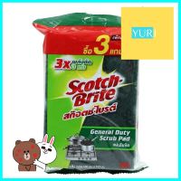 ใยขัดล้างภาชนะ SCOTH-BRITE GENGRAL DUTY 4x6นิ้ว 3แถม1SCRUB PAD SCOTH-BRITE GENGRAL DUTY 4X6" 4 PCS **พลาดไม่ได้แล้วจ้ะแม่**