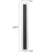 LED Outdoor Long Wall Light Modern Waterproof IP65 110 220V Porch Garden Wall Lamp &amp; Indoor Bedroom Bedside street path Lighting