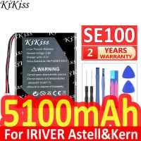 5100Mah Kikiss 100 Se ทรงพลังสำหรับ Astellkern Afutura ผู้เล่น Se100 5สายดิจิตอล