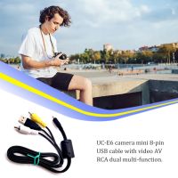 Camera Mini 8 Pin USB Data Cable Multi-function Data Cords Portable Lightweight Charging Wire SLR Camera Charger Cables