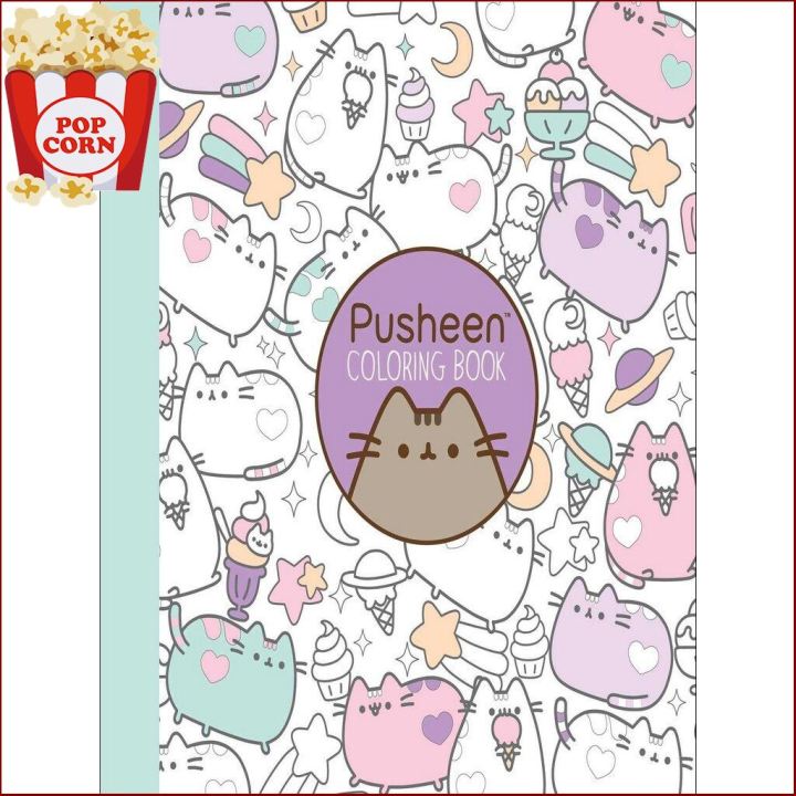 This item will be your best friend. ! หนังสือภาษาอังกฤษ PUSHEEN COLORING BOOK
