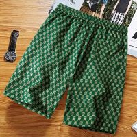 【Ready】? Official authentic ice silk shorts mens summer loose casual five-point trousers tide brand sports breeches summer thin style