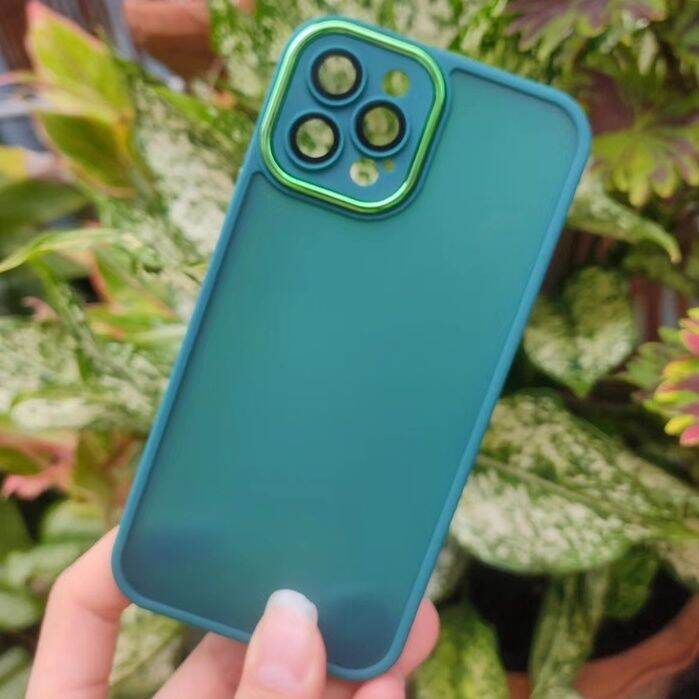 05-เคสหลังขุนขอบสีตรงเลนส์กล้องมีฟิล์ม-รุ่นiphone-14-14pro-max-13-13pro-13promax-12-12pro-12promax-11-11promax-6-6s-xs