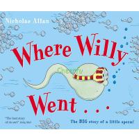 Where Willy Went By Nicholsa Allan Educational English Version Picture Book Card Story Book for Baby Kids Children Gifts