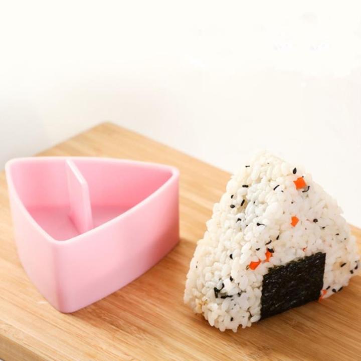 rayua-sushi-mold-onigiri-ข้าวบอลอาหารกดสามเหลี่ยมซูชิ-maker-แม่พิมพ์ซูชิ-kit