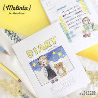 สติ๊กเกอร์ Molinta Girl ? เซ็ต 4 แผ่น แต่งแพลนเนอร์ DIY die cut sticker sheet สติกเกอร์ สติ๊กเกอร์ไดคัท by mimisplan