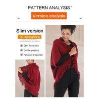 New fashion Knitted Shawl Coat womens coat