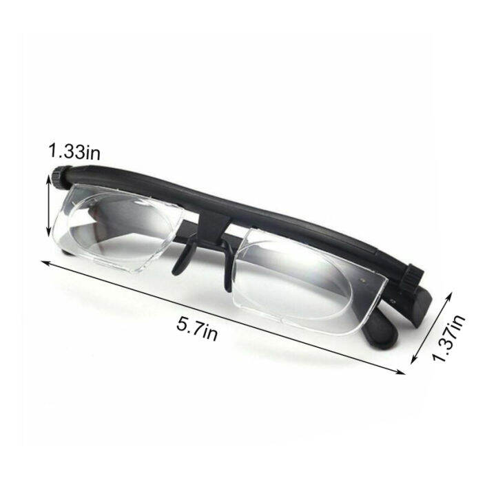 Adjustable strength lenses glasses zoom distance vision zoom goggles