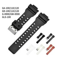 Rubber Watchband G Shock 16mm GD GA-100/110/120/150/200/300 GW8900 Sport Accessories