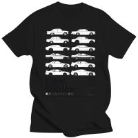 2019 funny Niss Skyline History GTR SKYLINE R32 R33 R34 R35 Motor Engine Turbo SHIRT