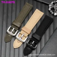 เหมาะสำหรับ Bai Lingling Sea PAM111 441 Mens Rough Canvas with and Sweatproof 22 24mm