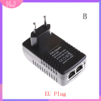 【HJ】 PoE Injector Ethernet Power Supply ADAPTER 48V 0.5A สำหรับ IP CAMERA IP Phone