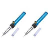 2X Multi-Function Adjustable Temperature Soldering Iron Cordless Welding Pen Solder Iron Hot Air