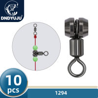 DNDYUJU 10 pcs ตกปลาหมุน 3-way Fishing Connector Rolling แบริ่งหมุน Hook Rolling หมุนสำหรับปลาคาร์พ Tackle อุปกรณ์เสริมเครื่องมือ-SLPPP STORE