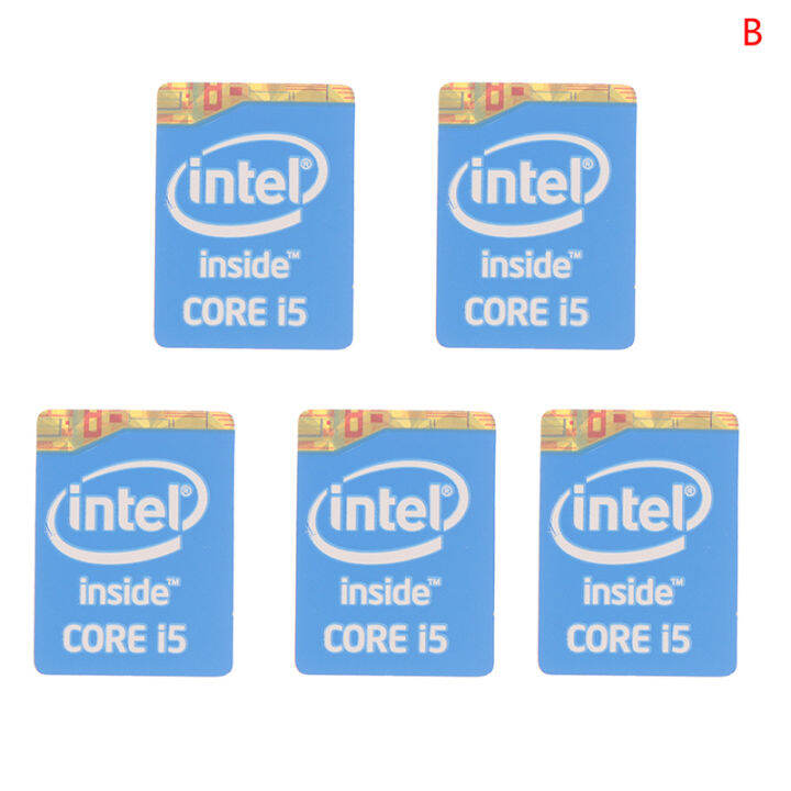 UNI [Ready Stock] 5pcs 4th Generation Intel Core I3 I5 I7 Sticker Label ...