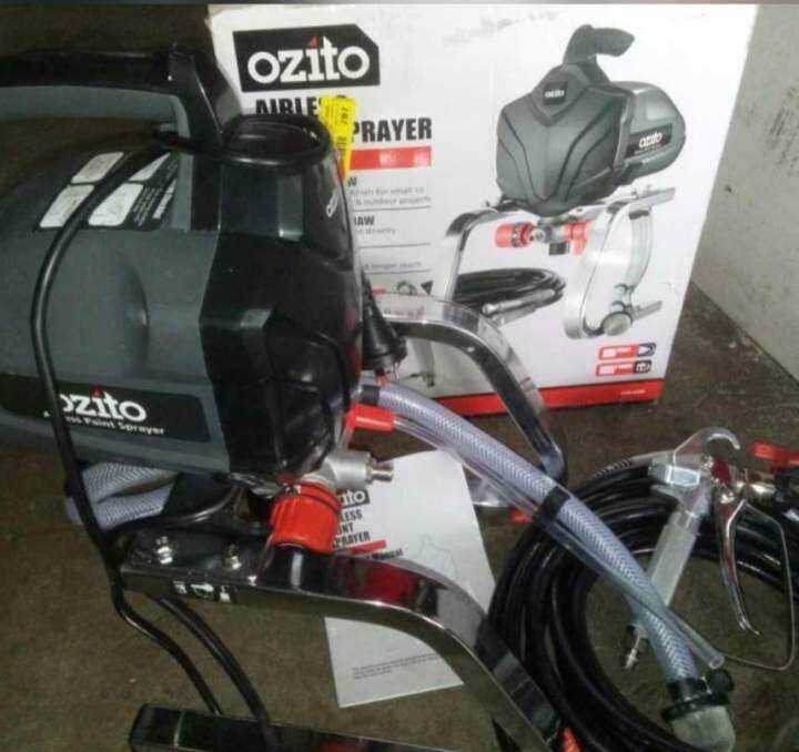 Paint Sprayer 650W Ozito Airless Airless Paint Sprayer Lazada PH