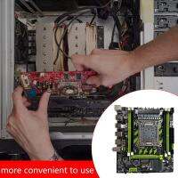 Game Motherboard +Thermal Grease LGA2011 4XDDR3 RECC RAM Slot M.2 NVME PCI-E X16 6XUSB2.0 SATA3.0 Motherboard