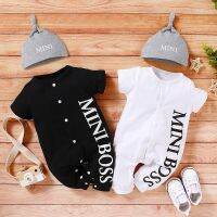 ✑ Newborn Baby Boy Clothes 2022 Summer Onsie Romper Jumpsuits With Hat Unisex One Pieces Rampers Infant Outfit 6 9 12 18 24 Months