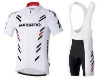 ชุดเสื้อปั่นจักรยานและกางเกงขาสั้น SHIMANO Performance Print