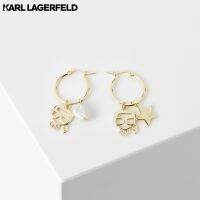 KARL LAGERFELD - K/IKONIK PEARLS EARRINGS 231W3930 ต่างหู