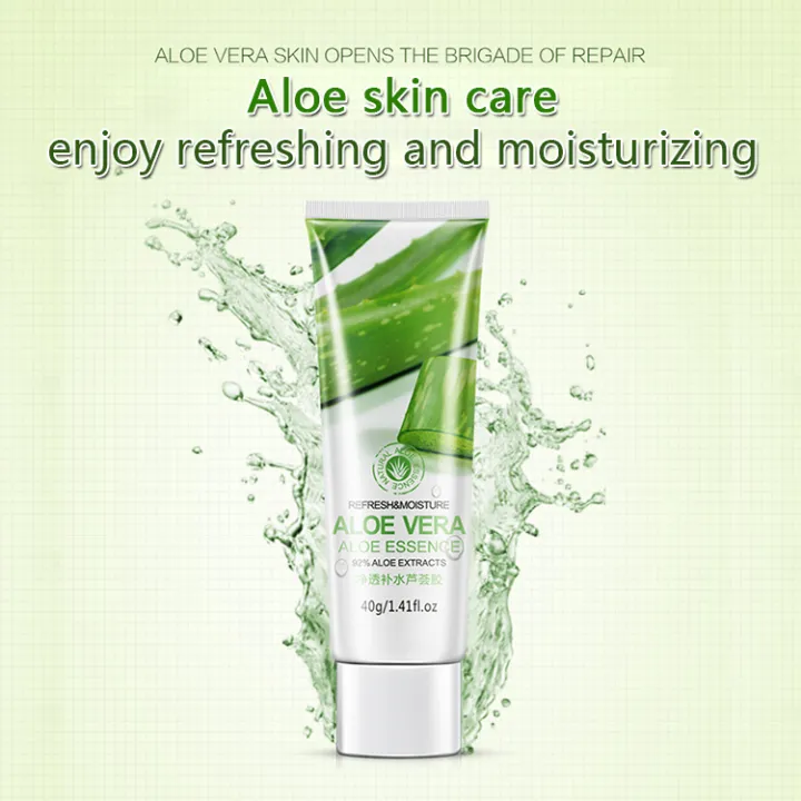 【BIOAOUA】 Aloe vera aloe gelatin skin care products alovera moisturizer