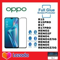 ฟิล์มกระจก ฟิมเต็มจอ กันรอย กันแตก OPPO R15 R15Pro R17 R17Pro Reno2 Reno2F RenoZ Reno4 Reno4Z Reno5 Reno6 Reno6Z Reno6Pro Reno7 Reno7Z Reno8 Reno8Z