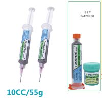 ↂ Lead-free 138 degrees Solder Paste Flux No-clean Soldering Paste Solder Tin Flux For Soldering iron iPhone PCB BGA LED repair