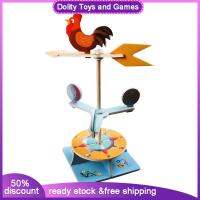 Dolity Rooster Weathervane สภาพอากาศทิศทาง DIY สำหรับเด็กอุปกรณ์ประกอบการสอนวัยรุ่น