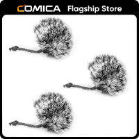 Comica CVM-MF1 3Pcs Mini Deadcat Lavalier ไมโครโฟนคุณภาพสูง Wind Muff สำหรับ Lavalier ไมโครโฟน