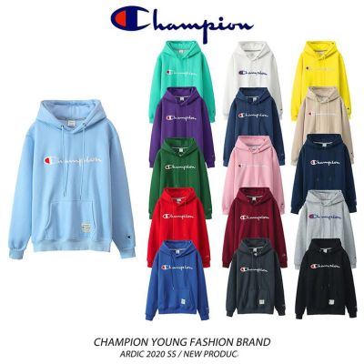 champion Fashion embroidered cotton unisex hoodie