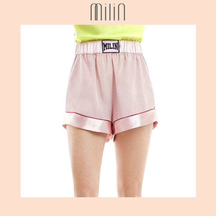 milin-high-waisted-elastic-fit-boxing-inspired-shorts-กางเกงขาสั้นทรงเอวสูงและเอวยางยืดแบบนักมวย-madison-shorts