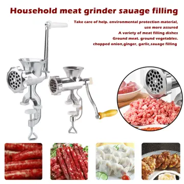 Handheld Food Processor for Home Kitchen, Aluminum Cooking Tools, Meat  Grinder, Pasta Chopper, Filler Maker