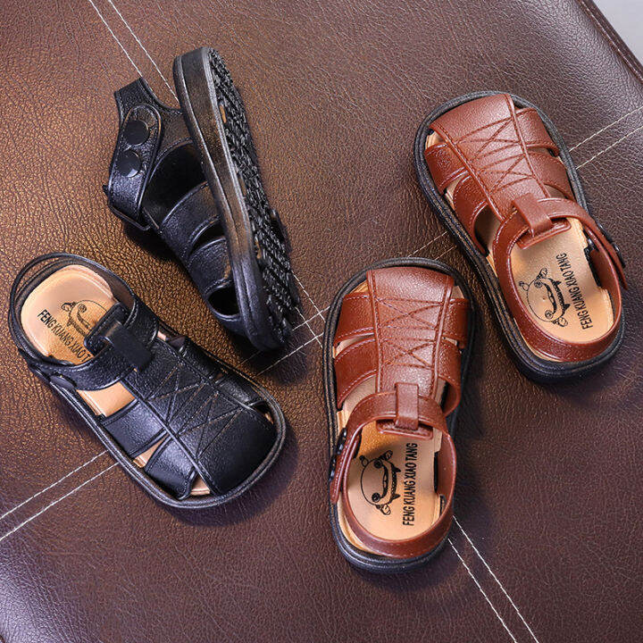 Boys Sandals With Soft Synthetic Plastic Children Plastic Sandals